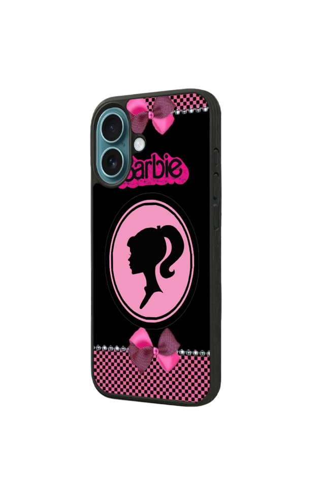 iPhone 16 Uyumlu Barbie Tasarımlı Glossy Premium Kılıf