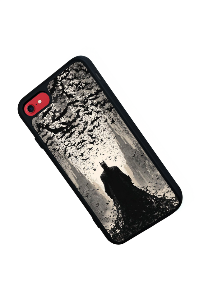 iPhone 7 Uyumlu Batman Tasarımlı Glossy Premium Kılıf