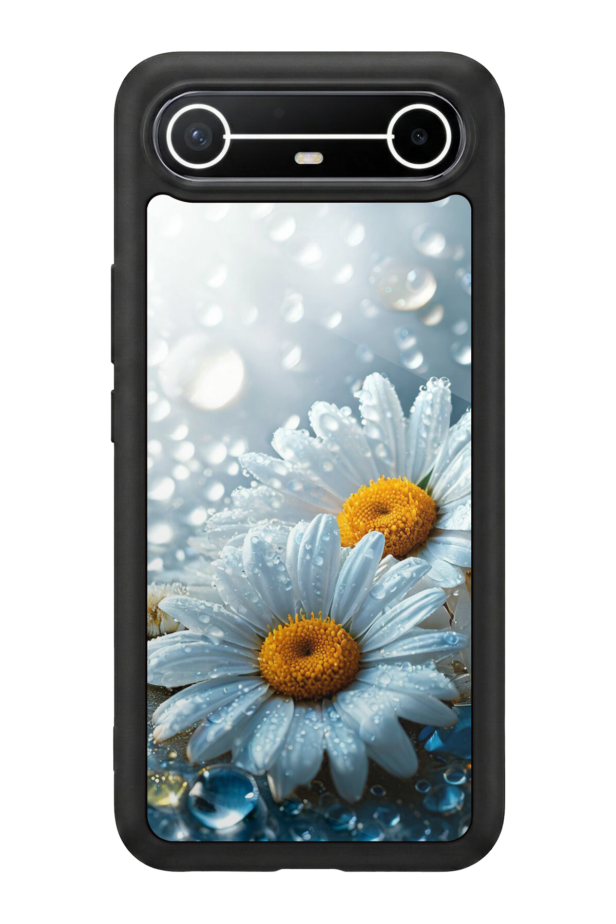 Tecno Spark Slim 5G Uyumlu Cicek Tasarımlı Glossy Premium Kılıf