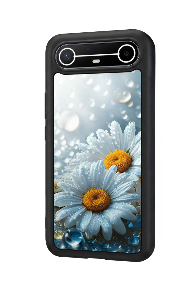 Tecno Spark Slim 5G Uyumlu Cicek Tasarımlı Glossy Premium Kılıf