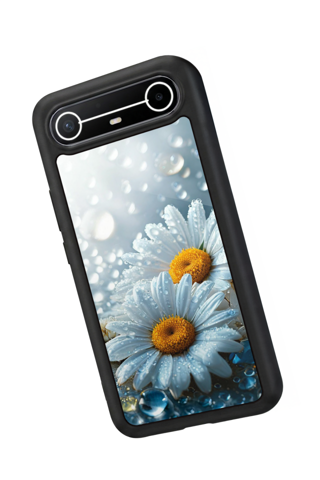 Tecno Spark Slim 5G Uyumlu Cicek Tasarımlı Glossy Premium Kılıf