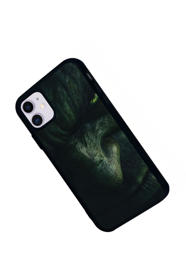 iPhone 11 Uyumlu Hulk Tasarımlı Glossy Premium Kılıf