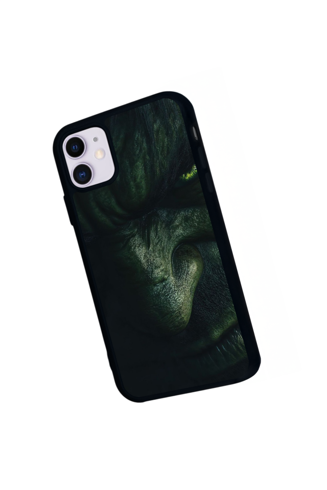 iPhone 11 Uyumlu Hulk Tasarımlı Glossy Premium Kılıf