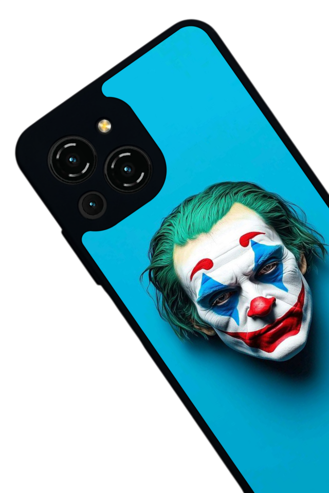 Reeder S23 Pro Max Uyumlu Joker Tasarımlı Glossy Premium Kılıf