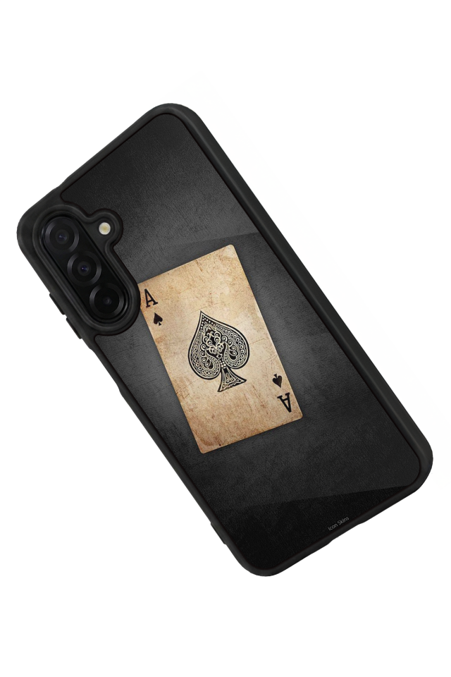 Samsung Galaxy A36 Uyumlu Kart Tasarımlı Glossy Premium Kılıf