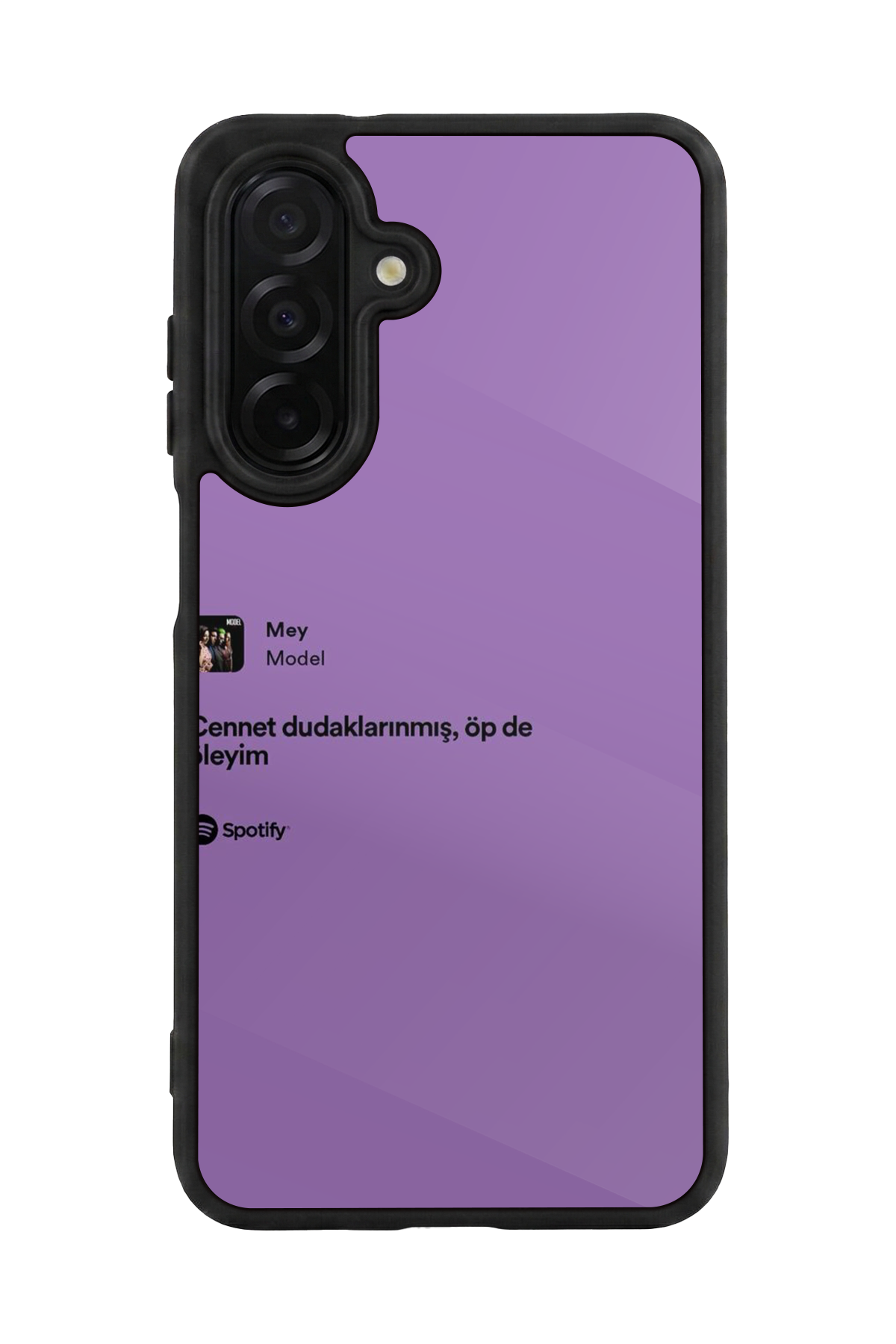 Samsung Galaxy A56 Uyumlu Sarki Sozleri Tasarımlı Glossy Premium Kılıf