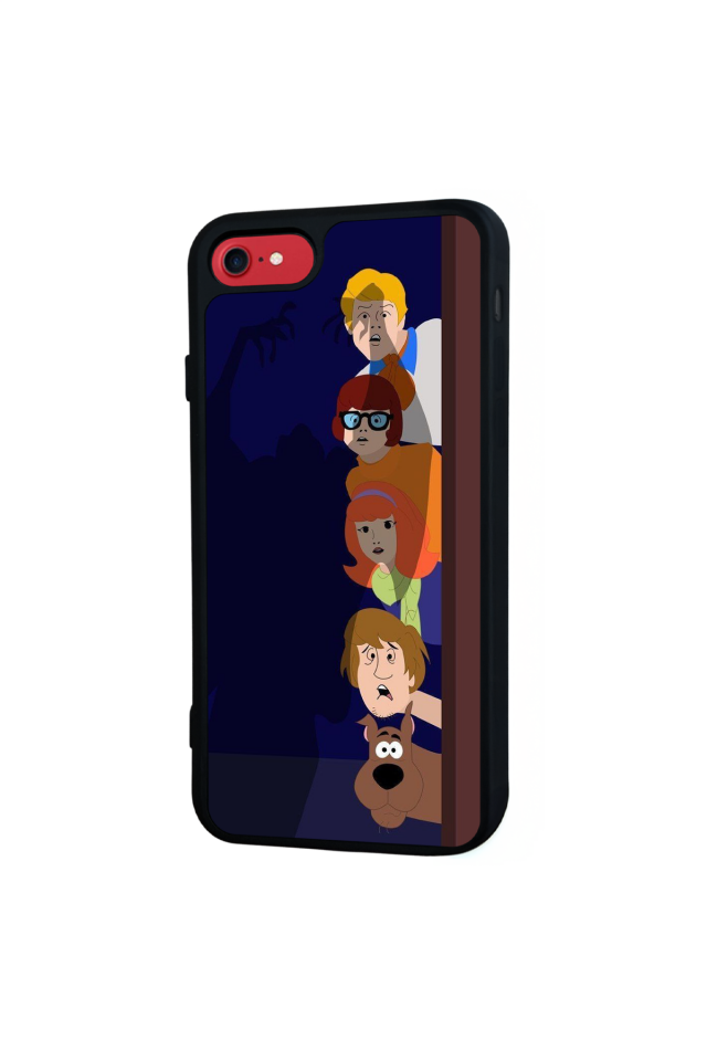 iPhone SE Uyumlu Scooby Doo Tasarımlı Glossy Premium Kılıf