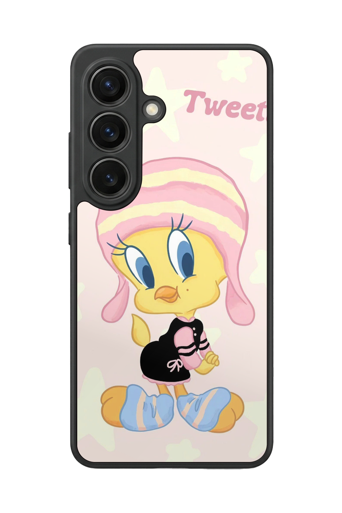 Samsung Galaxy S26 Uyumlu Tweety Tasarımlı Glossy Premium Kılıf