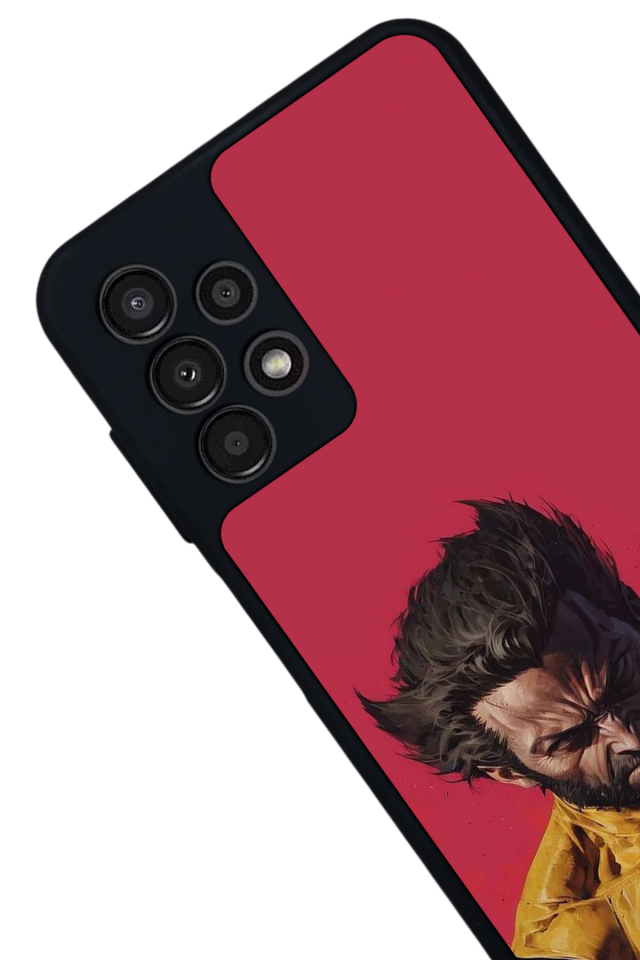 Samsung Galaxy A13 Uyumlu Wolverine Tasarımlı Glossy Premium Kılıf