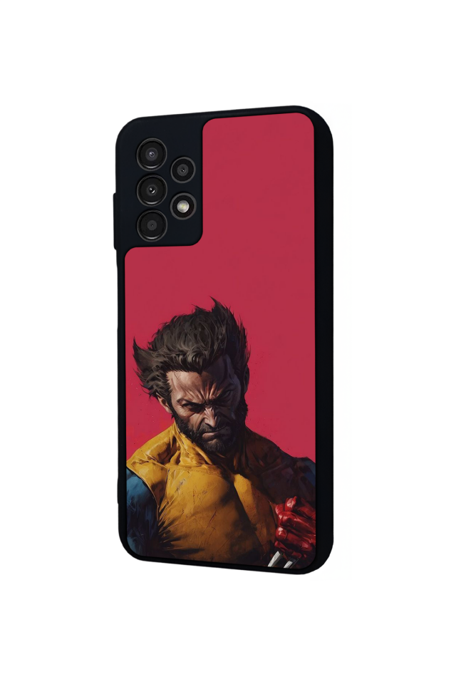 Samsung Galaxy A13 Uyumlu Wolverine Tasarımlı Glossy Premium Kılıf