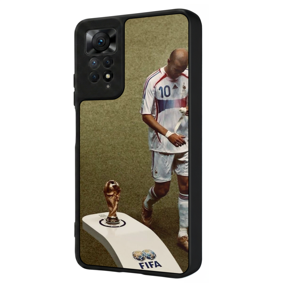 Xiaomi Redmi Note 12 Pro Uyumlu Zidane Tasarımlı Glossy Premium Kılıf