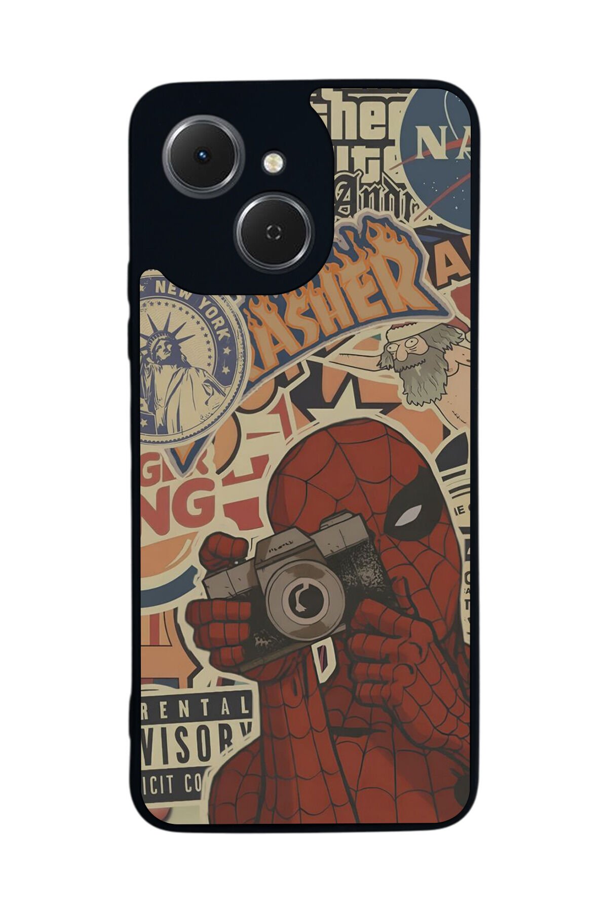 Tecno Spark 40C Uyumlu Kılıf – Yumuşak Silikon, Koruyucu, Şok Emici Kapak