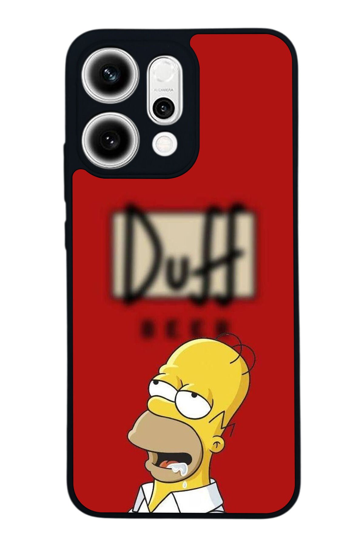 Oppo Reno 14 Uyumlu The Simpsons Tasarımlı Glossy Premium Kılıf
