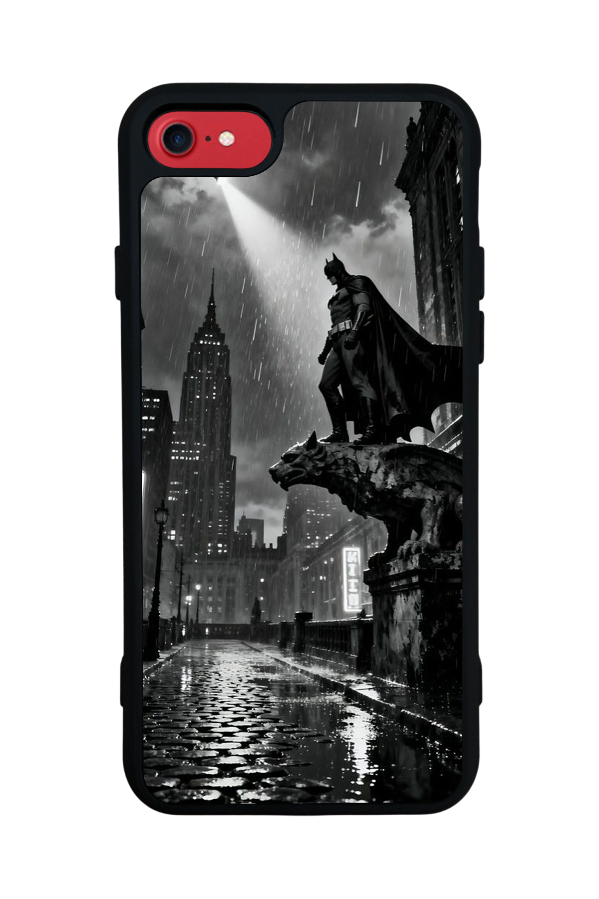 iPhone 7 Uyumlu Batman Tasarımlı Glossy Premium Kılıf