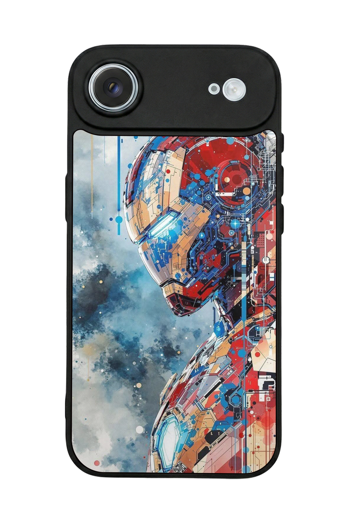 iPhone 17 Air Uyumlu Iron Man ( Demir Adam ) Tasarımlı Glossy Premium Kılıf
