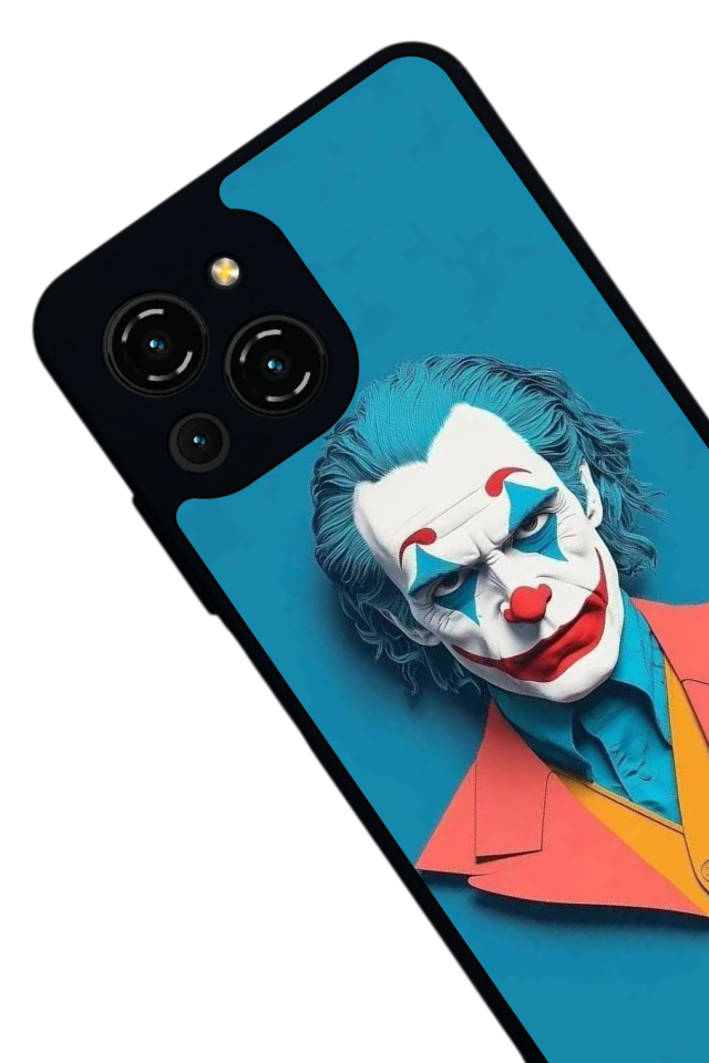 Reeder S23 Pro Max Uyumlu Joker Tasarımlı Glossy Premium Kılıf