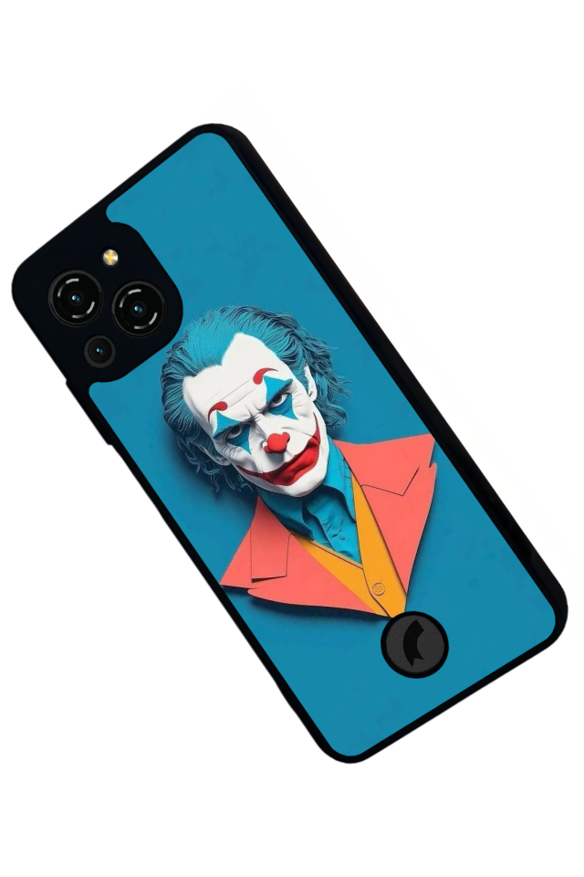 Reeder S23 Pro Max Uyumlu Joker Tasarımlı Glossy Premium Kılıf