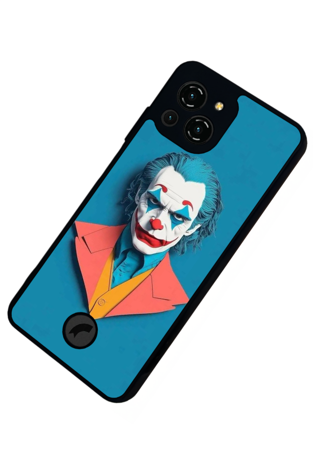 Reeder S23 Pro Max Uyumlu Joker Tasarımlı Glossy Premium Kılıf