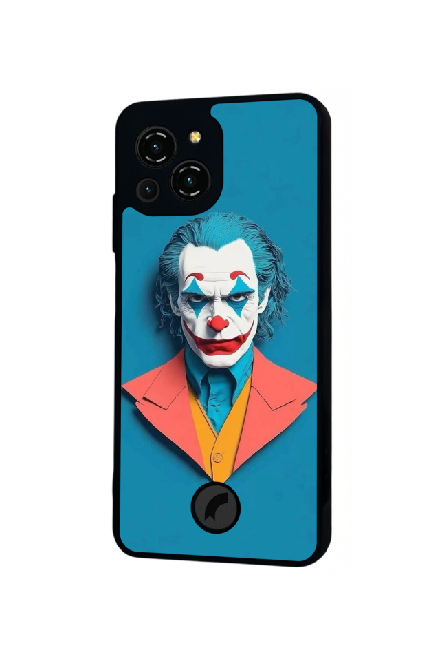 Reeder S23 Pro Max Uyumlu Joker Tasarımlı Glossy Premium Kılıf
