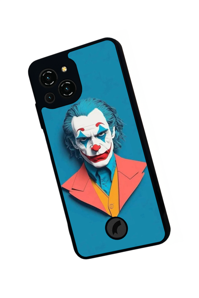 Reeder S23 Pro Max Uyumlu Joker Tasarımlı Glossy Premium Kılıf