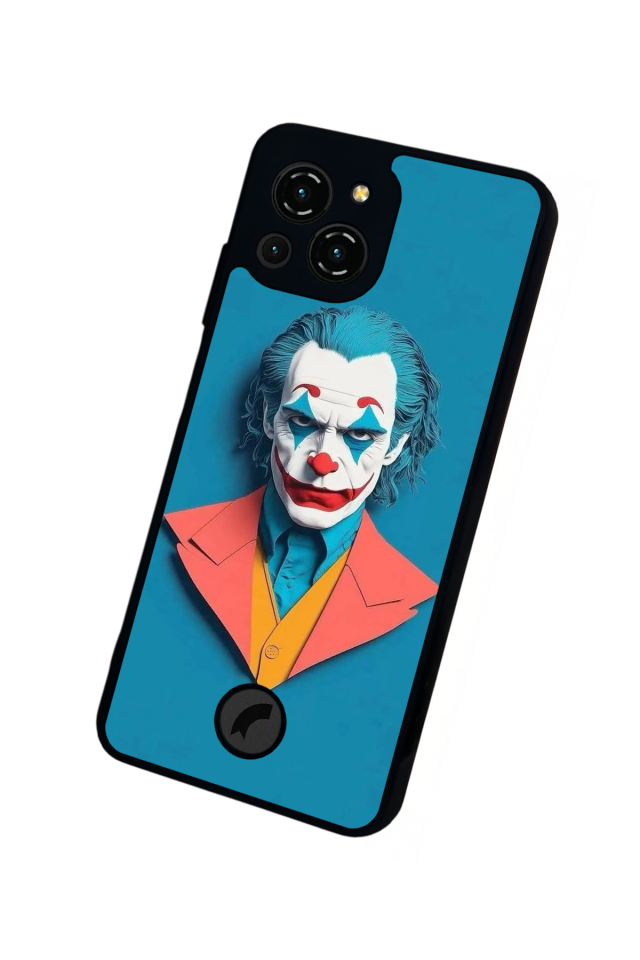 Reeder S23 Pro Max Uyumlu Joker Tasarımlı Glossy Premium Kılıf