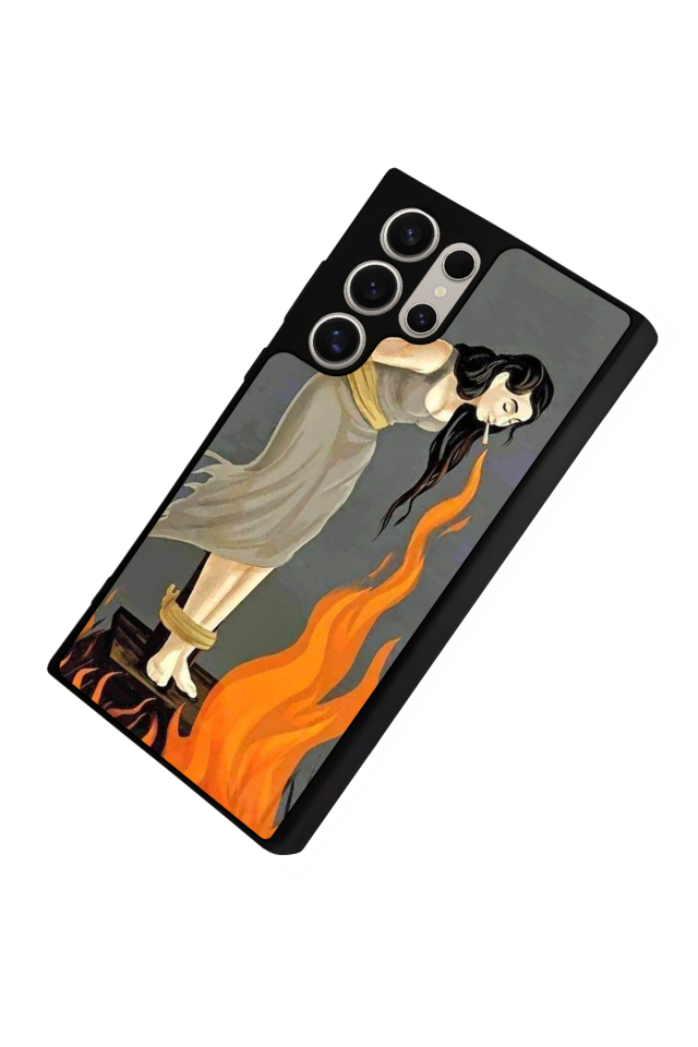 Samsung Galaxy S22 Ultra Uyumlu Kalp Love Tasarımlı Glossy Premium Kılıf