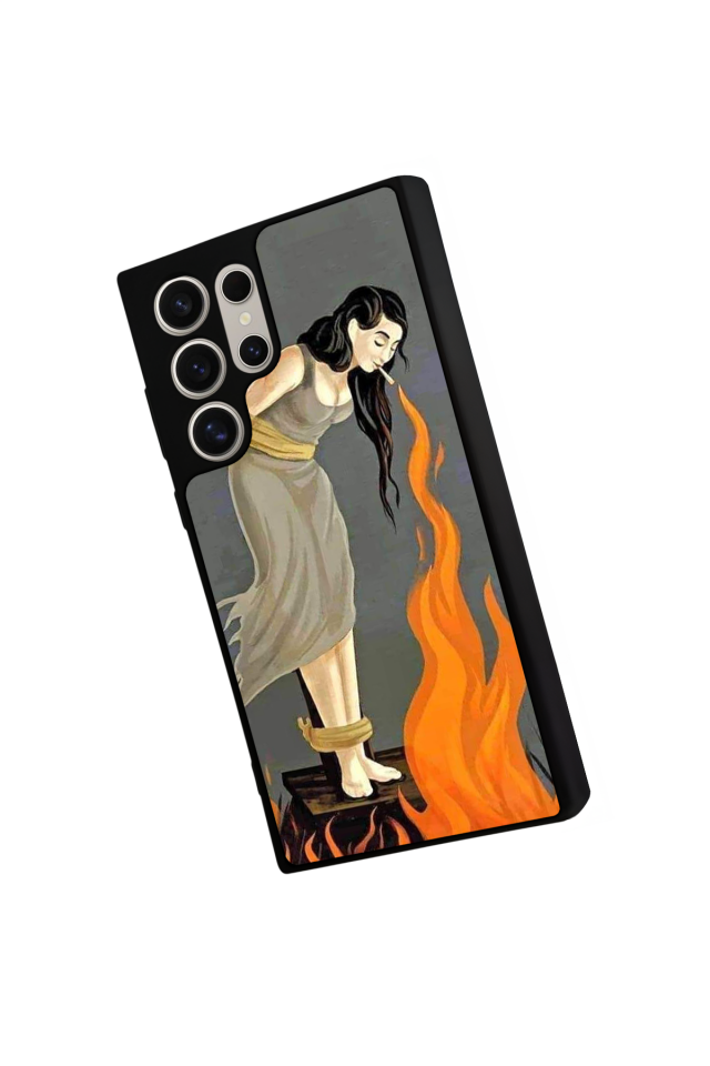 Samsung Galaxy S22 Ultra Uyumlu Kalp Love Tasarımlı Glossy Premium Kılıf