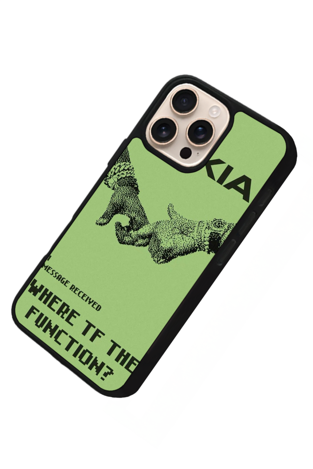 iPhone 15 Pro Uyumlu Nokia Tasarımlı Glossy Premium Kılıf