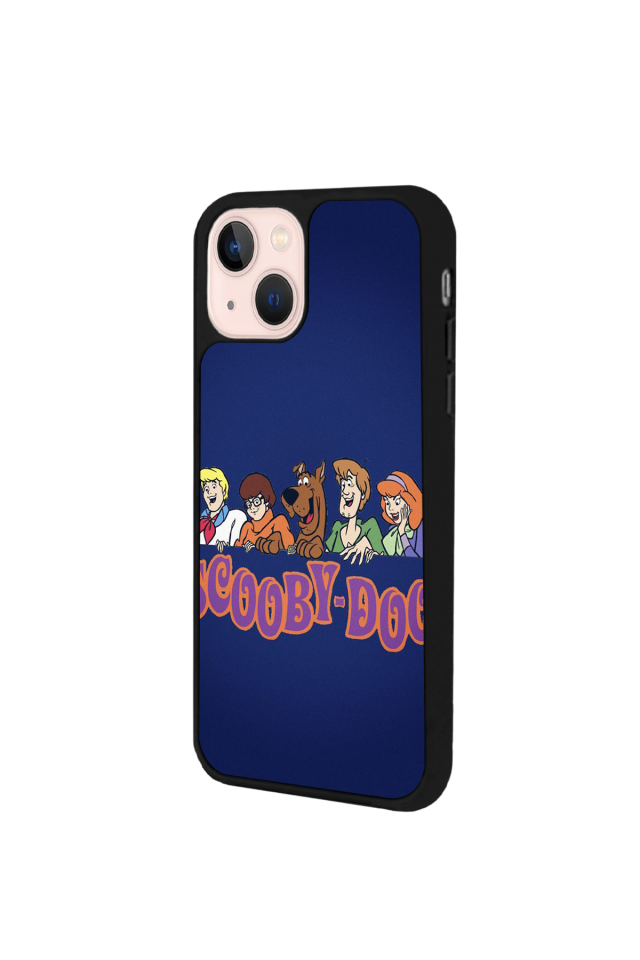iPhone 15 Uyumlu Scooby Doo Tasarımlı Glossy Premium Kılıf
