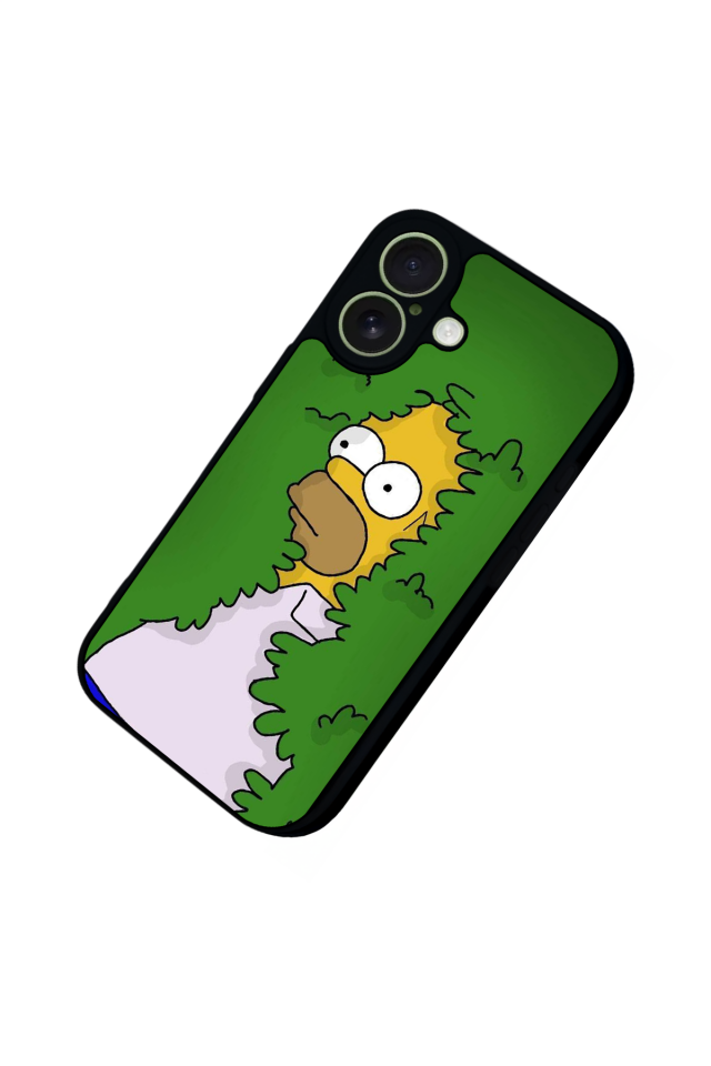 iPhone 17 Uyumlu The Simpsons Tasarımlı Glossy Premium Kılıf