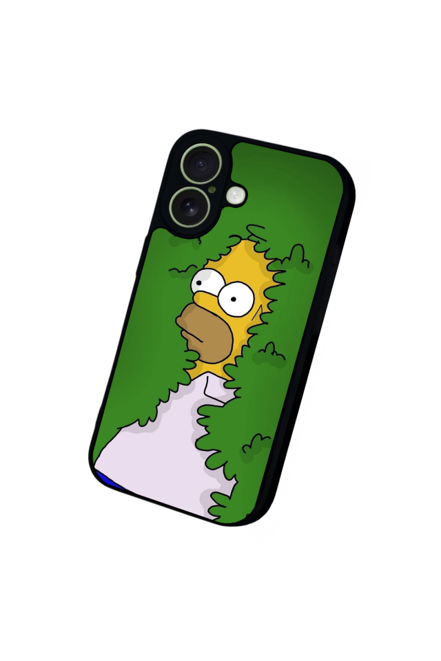 iPhone 17 Uyumlu The Simpsons Tasarımlı Glossy Premium Kılıf