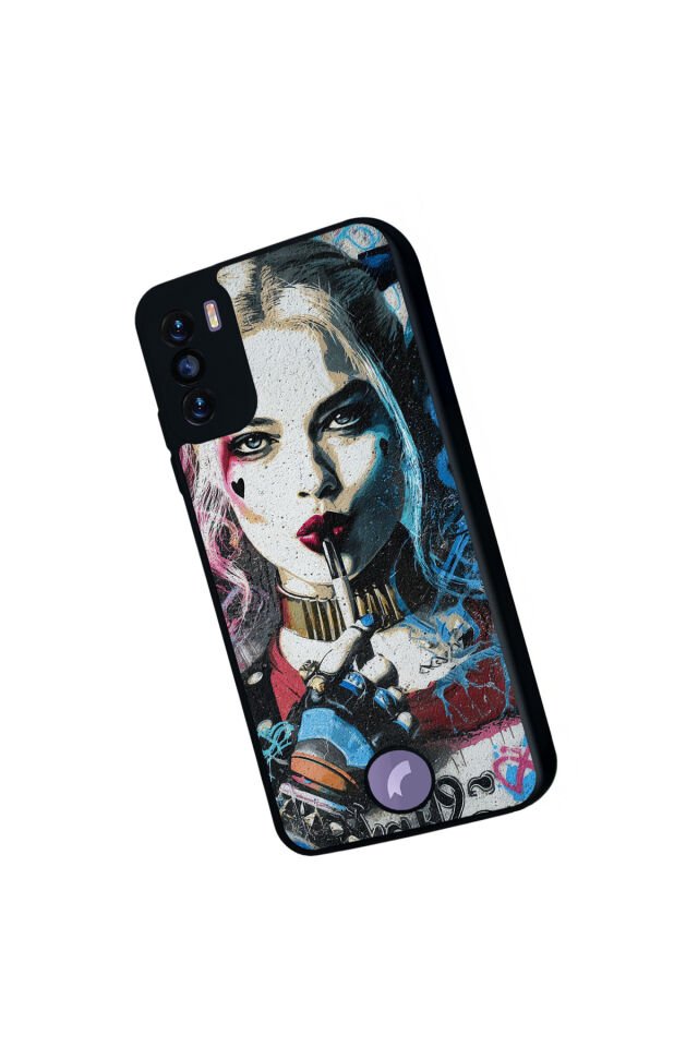 Reeder S19 Max Pro S Uyumlu HarleyQueen Tasarımlı Glossy Premium Kılıf