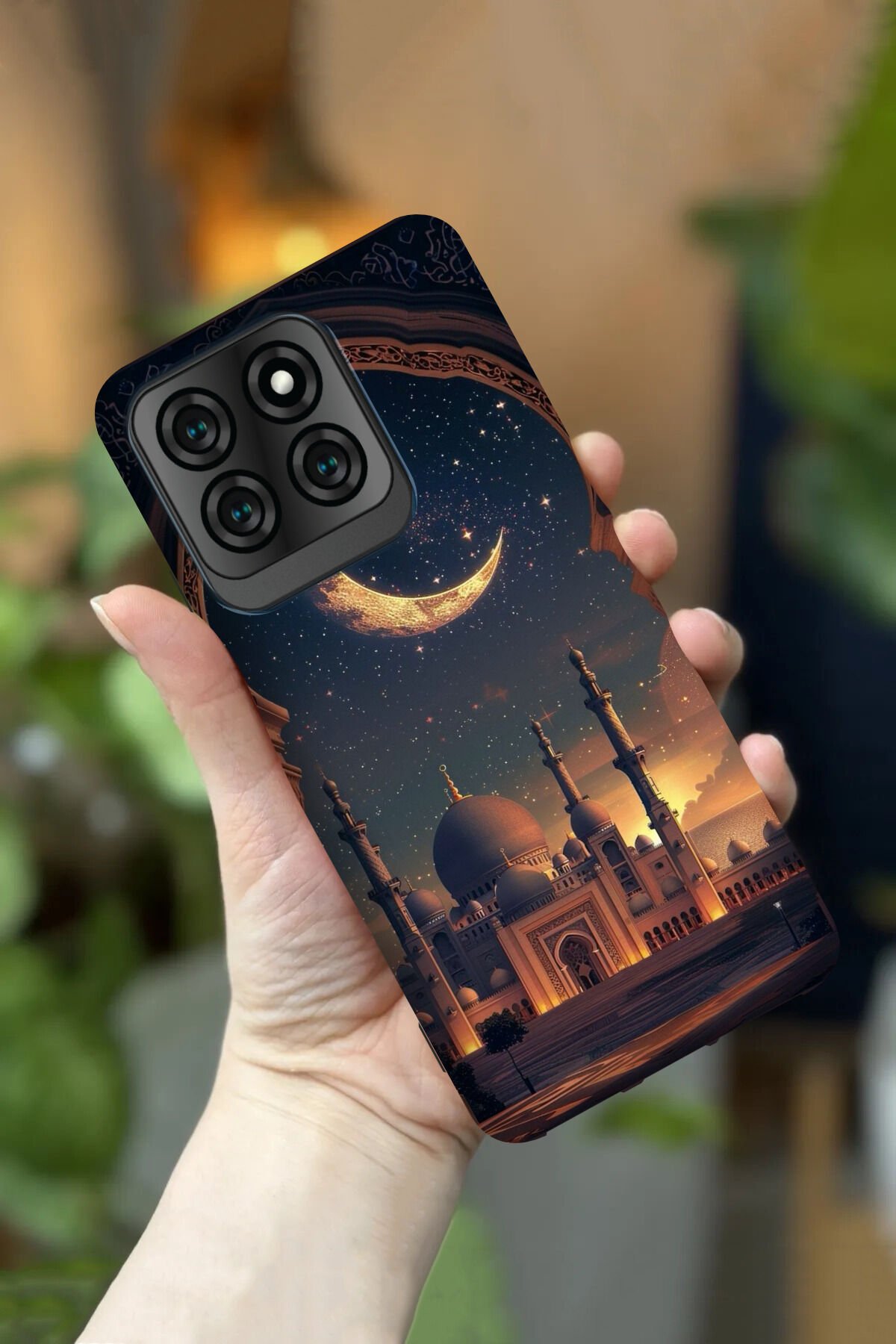 Reeder S71 Uyumlu Kamera Korumalı İslam Desenli HD Baskılı Silikon Kılıf