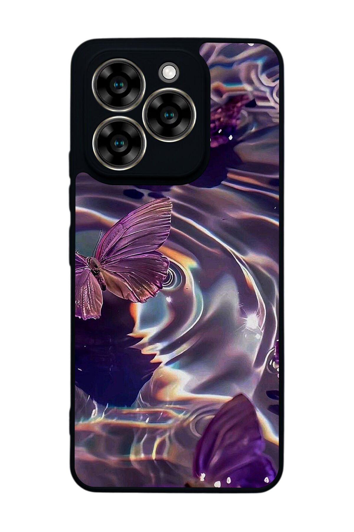 Reeder S919 Uyumlu Kelebek Tasarımlı Glossy Premium Kılıf