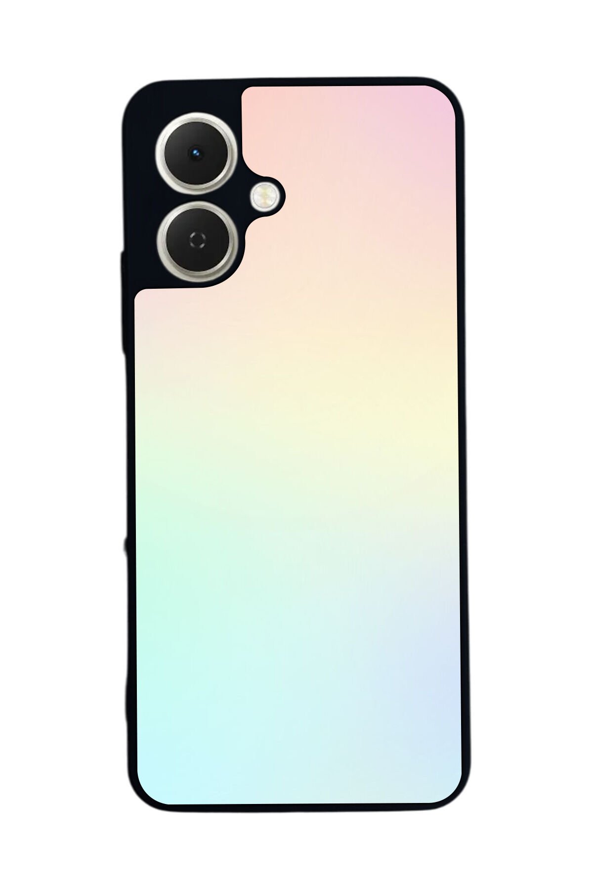Tecno Spark GO 2 Uyumlu Soft Degrade Tasarımlı Glossy Premium Kılıf