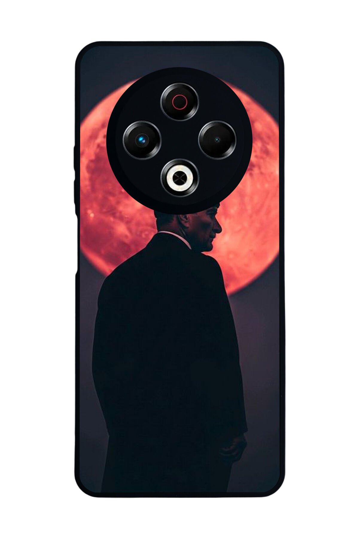 Tecno Spark 30 Uyumlu Mustafa Kemal Ataturk Tasarımlı Glossy Premium Kılıf