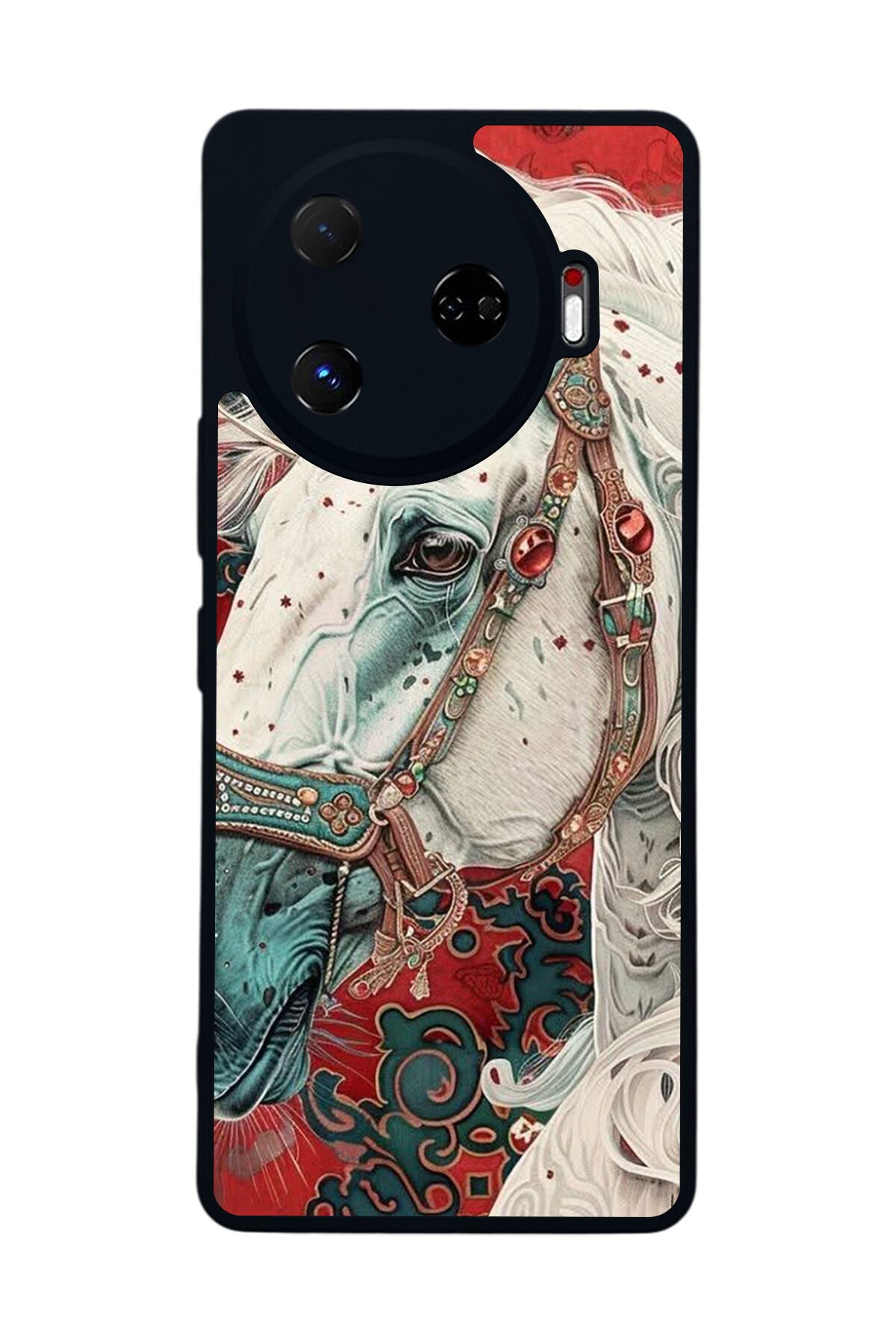 Tecno Camon 30 Pro Uyumlu At Horse Tasarımlı Glossy Premium Kılıf