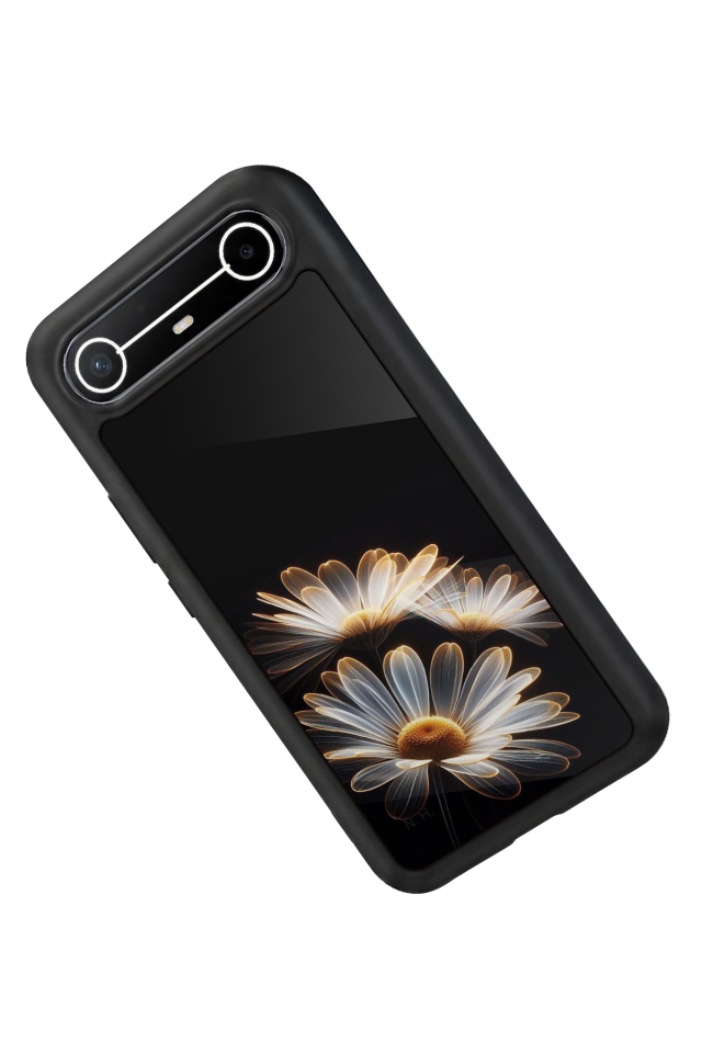 Tecno Spark Slim 5G Uyumlu Cicek Tasarımlı Glossy Premium Kılıf
