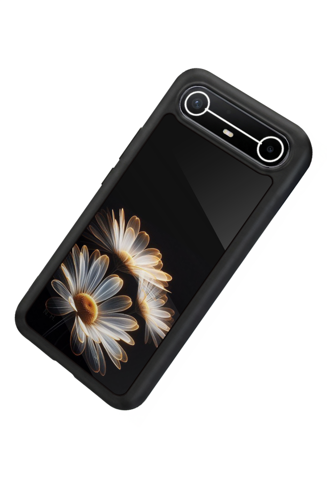 Tecno Spark Slim 5G Uyumlu Cicek Tasarımlı Glossy Premium Kılıf