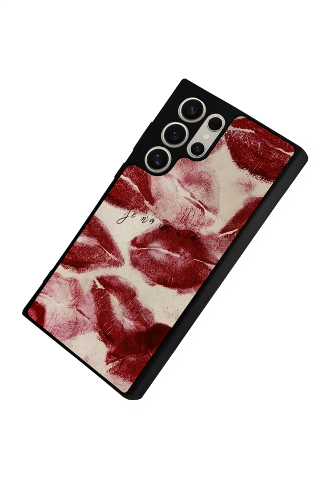 Samsung Galaxy S24 Ultra Uyumlu Dudak Tasarımlı Glossy Premium Kılıf