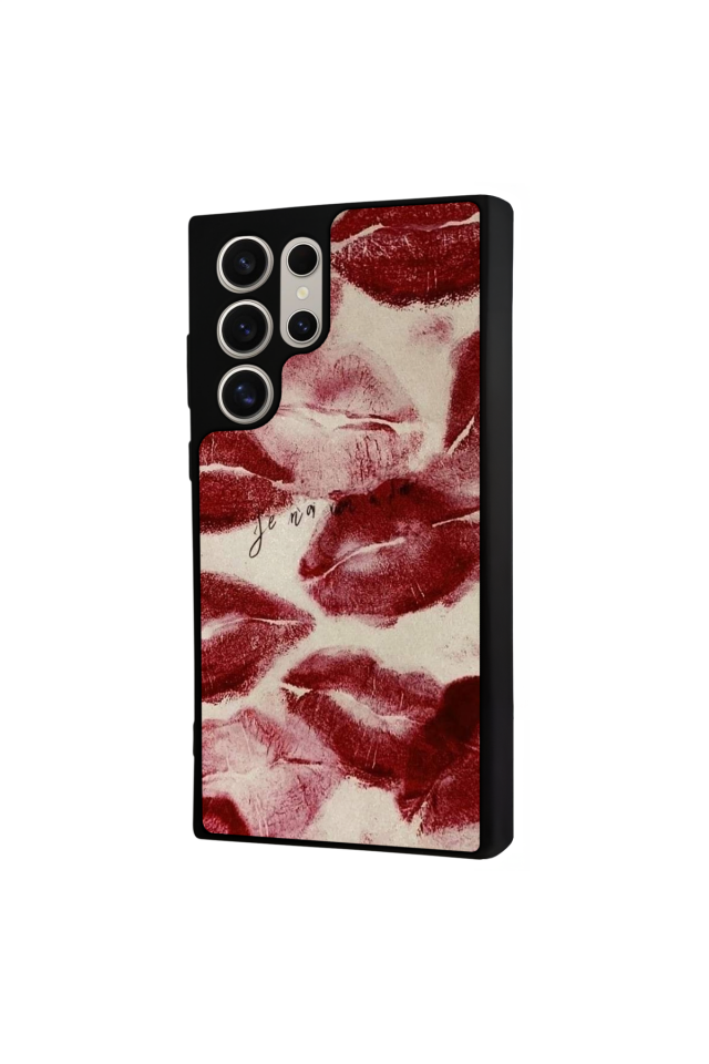 Samsung Galaxy S24 Ultra Uyumlu Dudak Tasarımlı Glossy Premium Kılıf