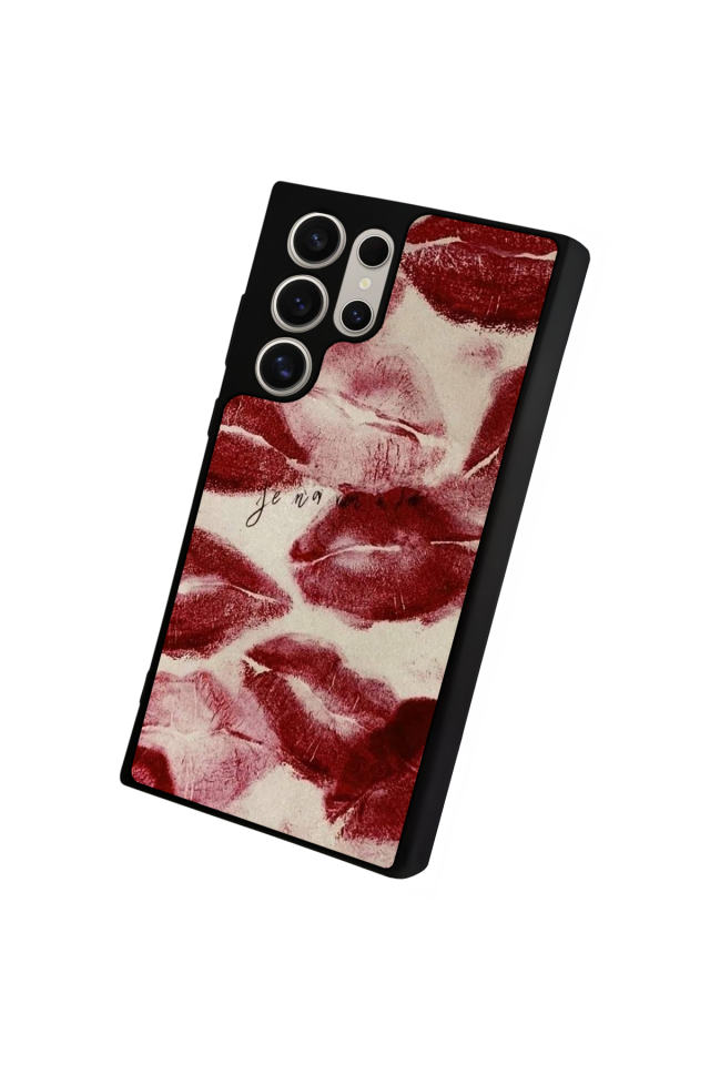 Samsung Galaxy S24 Ultra Uyumlu Dudak Tasarımlı Glossy Premium Kılıf