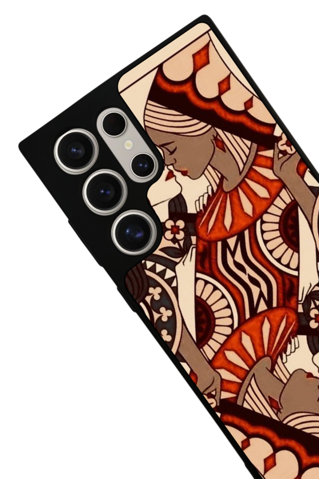 Samsung Galaxy S22 Ultra Uyumlu Kalp Love Tasarımlı Glossy Premium Kılıf