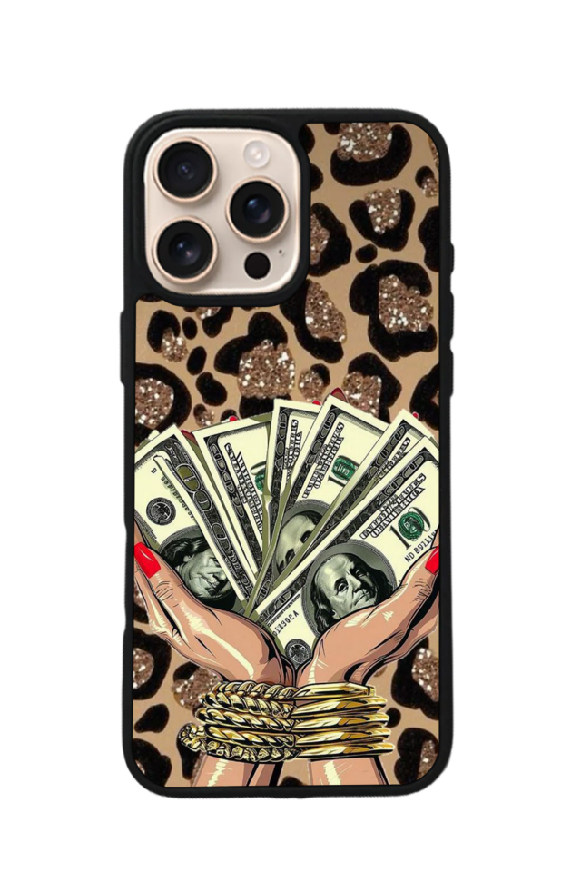 iPhone 15 Pro Max Uyumlu Para Tasarımlı Glossy Premium Kılıf