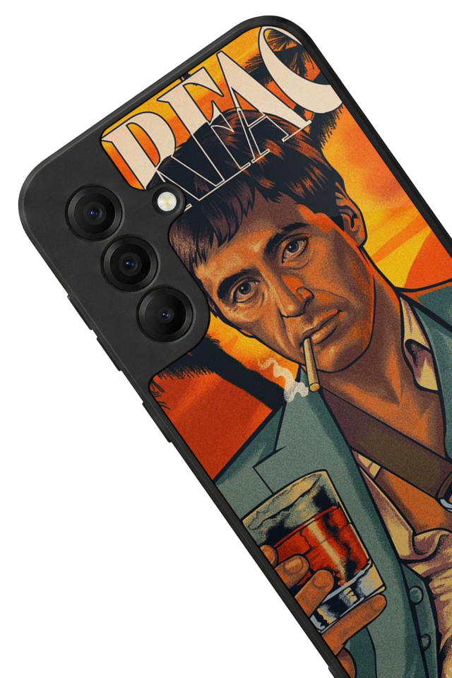 Samsung Galaxy A17 Uyumlu Scarface Tasarımlı Glossy Premium Kılıf