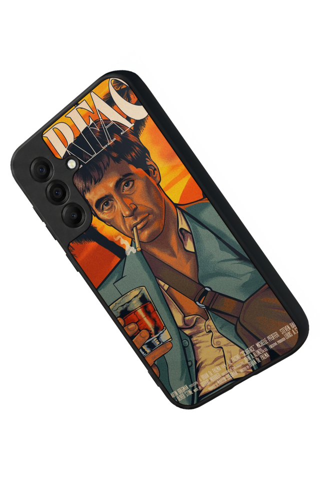 Samsung Galaxy A17 Uyumlu Scarface Tasarımlı Glossy Premium Kılıf