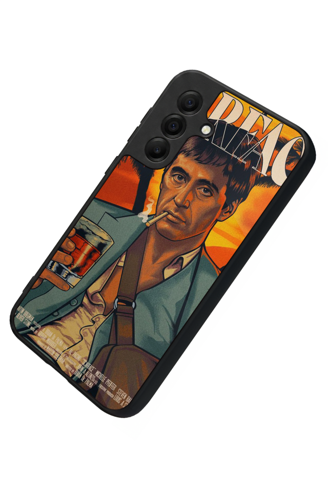 Samsung Galaxy A17 Uyumlu Scarface Tasarımlı Glossy Premium Kılıf