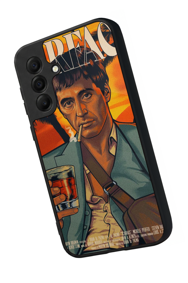 Samsung Galaxy A17 Uyumlu Scarface Tasarımlı Glossy Premium Kılıf