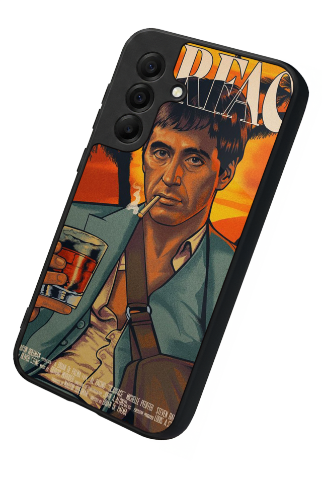 Samsung Galaxy A17 Uyumlu Scarface Tasarımlı Glossy Premium Kılıf