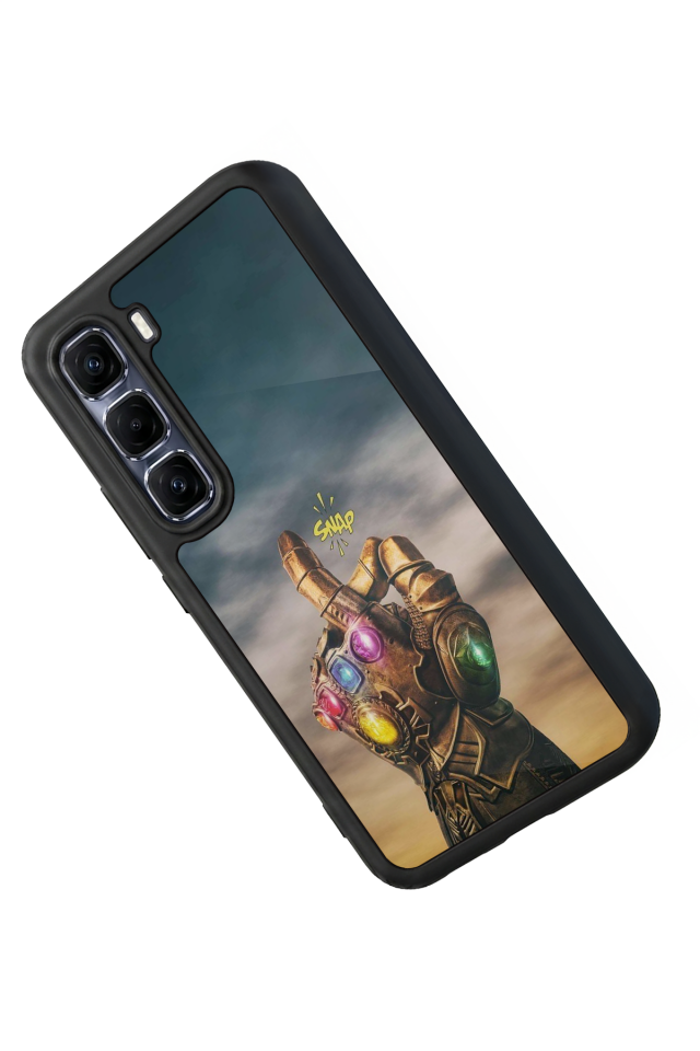 Infinix Hot 60 Pro Plus Uyumlu Thanos Tasarımlı Glossy Premium Kılıf